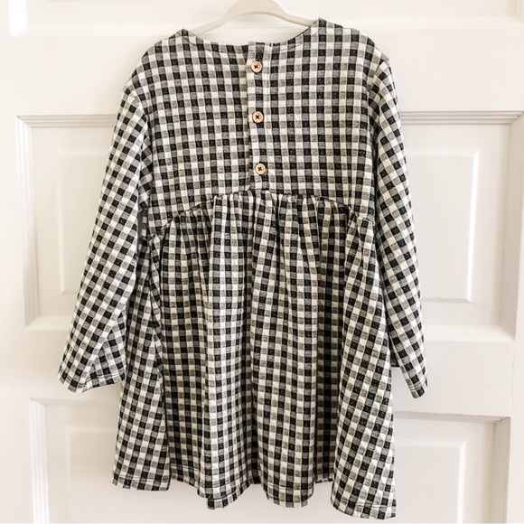 Zara textured plaid dress - Picture 2 of 4